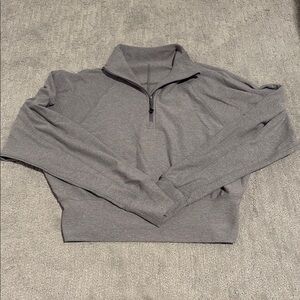 Lululemon Gray Quarter Zip